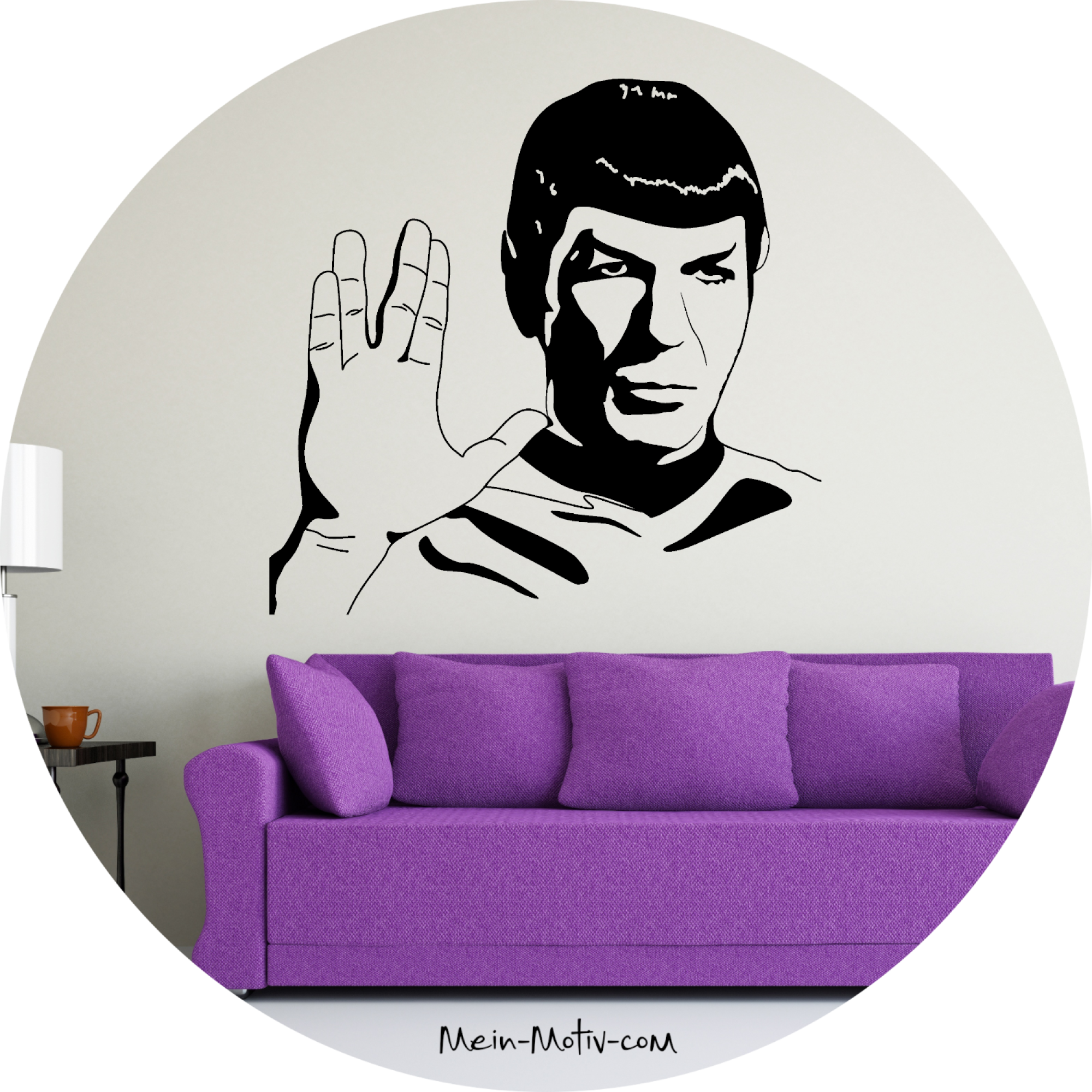 Wandtattoo 37124 Star Trek Enterprise - Commander Spock